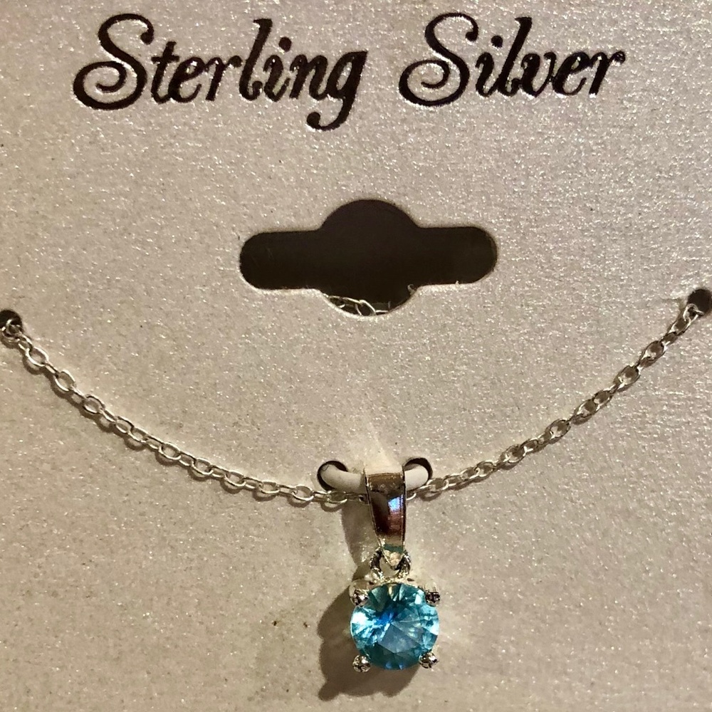 Sterling silver necklace